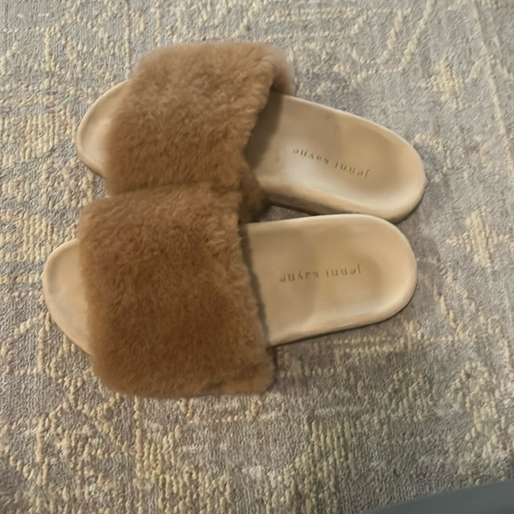 Jenni Kayne shearling slide sandal